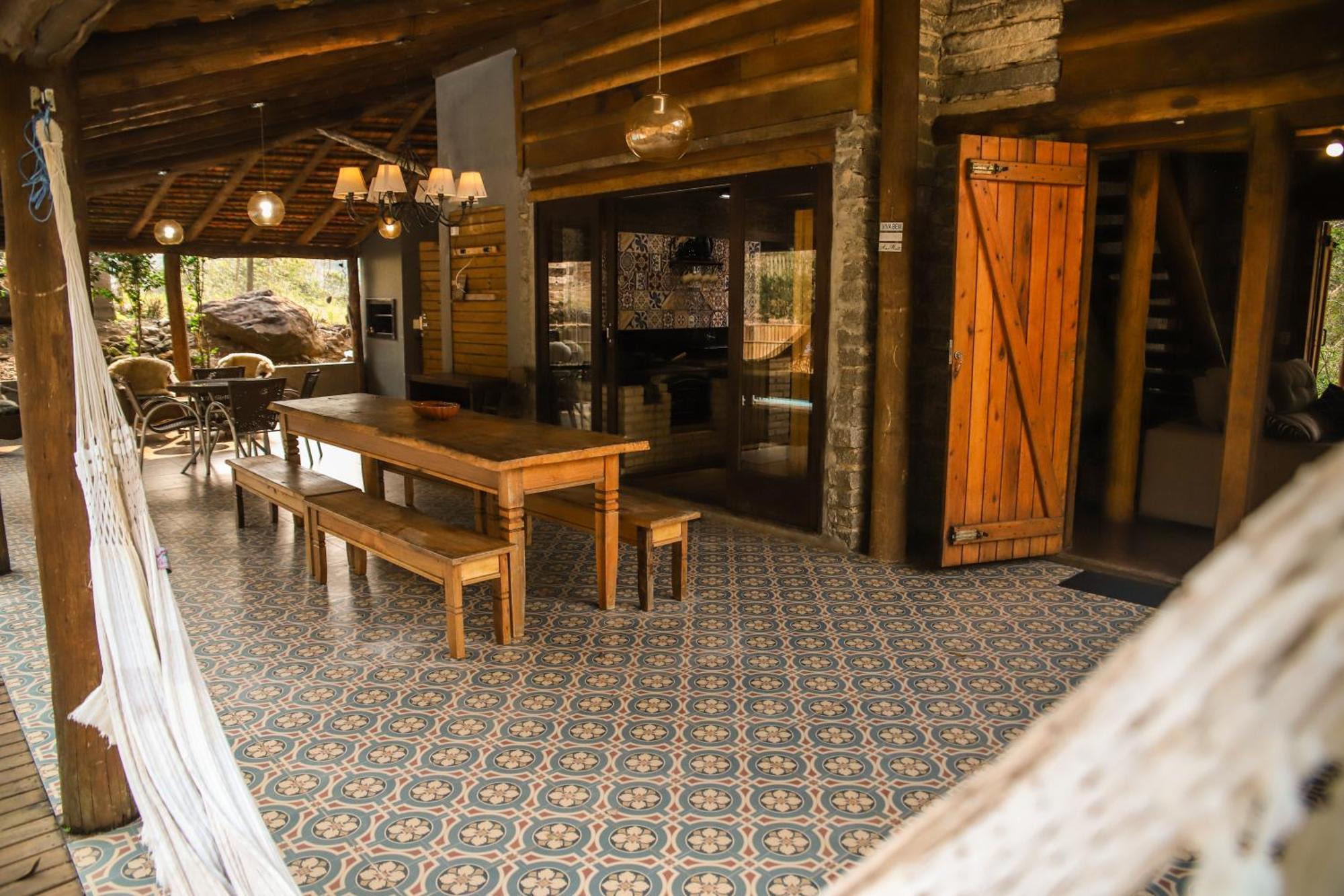 Chale Casa De Pedra, Vivenda Serra Velha, Chales De Montanha Timbe do Sul Exterior foto